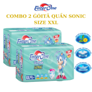 Tã quần EnterOne Sonic size XXL 50 miếng Combo 2 gói