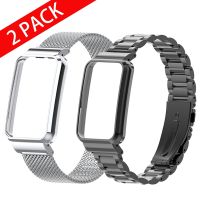 Stainless Steel Strap For Redmi Band Pro Smart Watch Case Protector Metal Bracelet For Redmi Smart Band Pro WristBand Protection