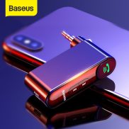 Baseus Đầu thu phát tín hiệu Bluetooth 5.0 giắc cắm 3.5mm tiện dụng cho xe
