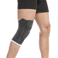 【cw】 1Pcs Outdoor Cycling Riding Nylon Knitted Elastic Full Knee Brace Strap Support Strong Compression Protection Sport Pads