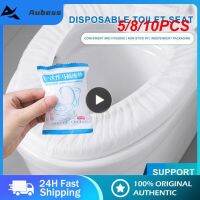 【LZ】✺✗  Impermeável Toilet Lid Cushion Colar Seat Cover Dirtproof Seat Cover Acessórios do banheiro 5 Pcs 8 Pcs 10Pcs