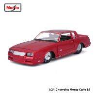 Maisto 1:24 1986 Chevrolet มอนติคาร์โล SS รถโบราณแบบคงที่รูปแบบการสะสมรถของขวัญรถของเล่นการเล่นตามกระแส