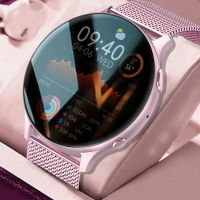 2023ใหม่โทรผ่านบลูทูธสมาร์ทวอท์ชผู้หญิงผู้ชาย1.32 "AMOLED 360*360 HD Pixel Display Smartwatch สุภาพสตรีผู้หญิงสำหรับนาฬิกาข้อมืออัจฉริยะแอนดรอยด์ Xiaomi Huawei IOS