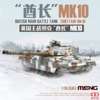 Meng TS-051 1/35หัวหน้ารถถังประจัญบานคนอังกฤษ Mk10ชุดก่อสร้างหุ่นประกอบสำหรับชุดเขื่อนของเล่นพลาสติก Hoy DIY