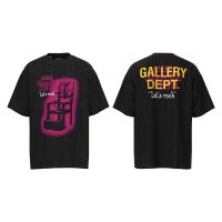 【Hot】 เสื้อยืดลําลอง ผ้าฝ้าย แขนสั้น พิมพ์ลาย GALLERY DEPT สไตล์สตรีท สําหรับผู้ชาย และผู้หญิง Shirt for Men Women