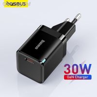 Hjghfhf เครื่องชาร์จ GaN 30W USB PD3.0 Type C QC3.0ด่วน PPS 14เม็ด