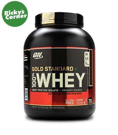 Optimum Nutrition Gold Standard 100% Whey Protein Powder 5 lbs (Extreme ...