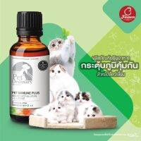 Pet Ordinary Immune Plus อาหารเสริมกระตุ้นภูมิแมว เบต้ากูลแคนโมเลกุลเล็กที่สุด ระดับไมโคร ดูดซึมเร็ว อาหารเสริมแมว