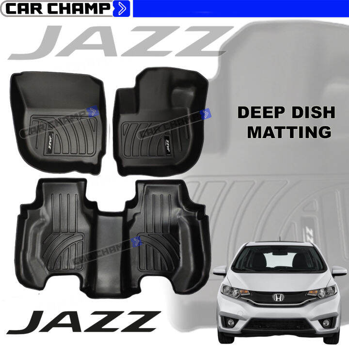 Honda Jazz GK 2014 to 2022 OEM Deep Dish Matting Thailand Quality ( Car