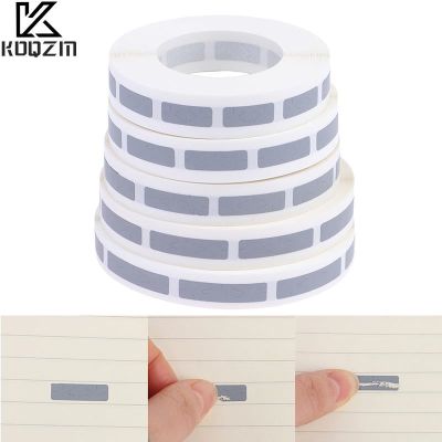 ▫ 1000Pcs Manual Scratch Off Sticker Labels Grey Tape In Rolls Coding Overlay Film Game Wedding