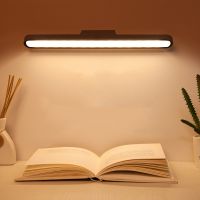 hgLED Reading Lamp Desk Lamp LED USB Rechargeable Light Stepless Dimming Table Lamp Hanging Magnetic Bedroom Night Lamp