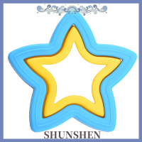 [SHUNSHEN] เครื่องตัดคุกกี้ที่ตัดแซนวิชและชุดปกปิดที่ตัดแซนวิชผักผลไม้