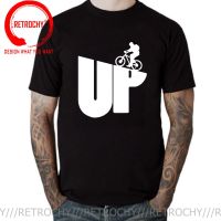 Fashion Design Mounn Biking Up T Shirt Rider Cycle Mtb Biker Men O-Neck Tees Funny MenS Fitness T-Shirt Streetwear Tee Shirt