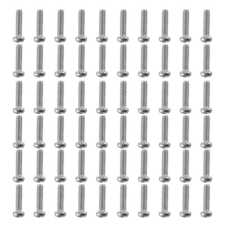 m2-x-8mm-304-stainless-steel-phillips-pan-head-screws-bolt-60pcs