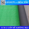 Cỏ 1cm 2 lớp thảm cỏ nhân tạo đế lót sàn dán tường trang trí cao giá rẻ - ảnh sản phẩm 1