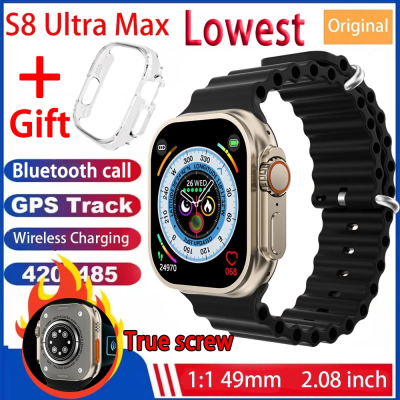 2023 S8 Ultra Max Smart Watch Series 8 1:1 49MM Bluetooth call IP67 waterproof 2.08-inch screen suitable for Android and IOS