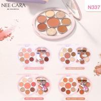 NEE CARA พาเลทตา 8 ช่อง BE COLORFUL 8 COLOR EYESHADOW PALETTE | N337