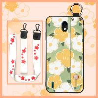 Lanyard ring Phone Case For Nokia C2 protective Dirt-resistant Phone Holder Soft Case New Arrival cartoon Anti-dust