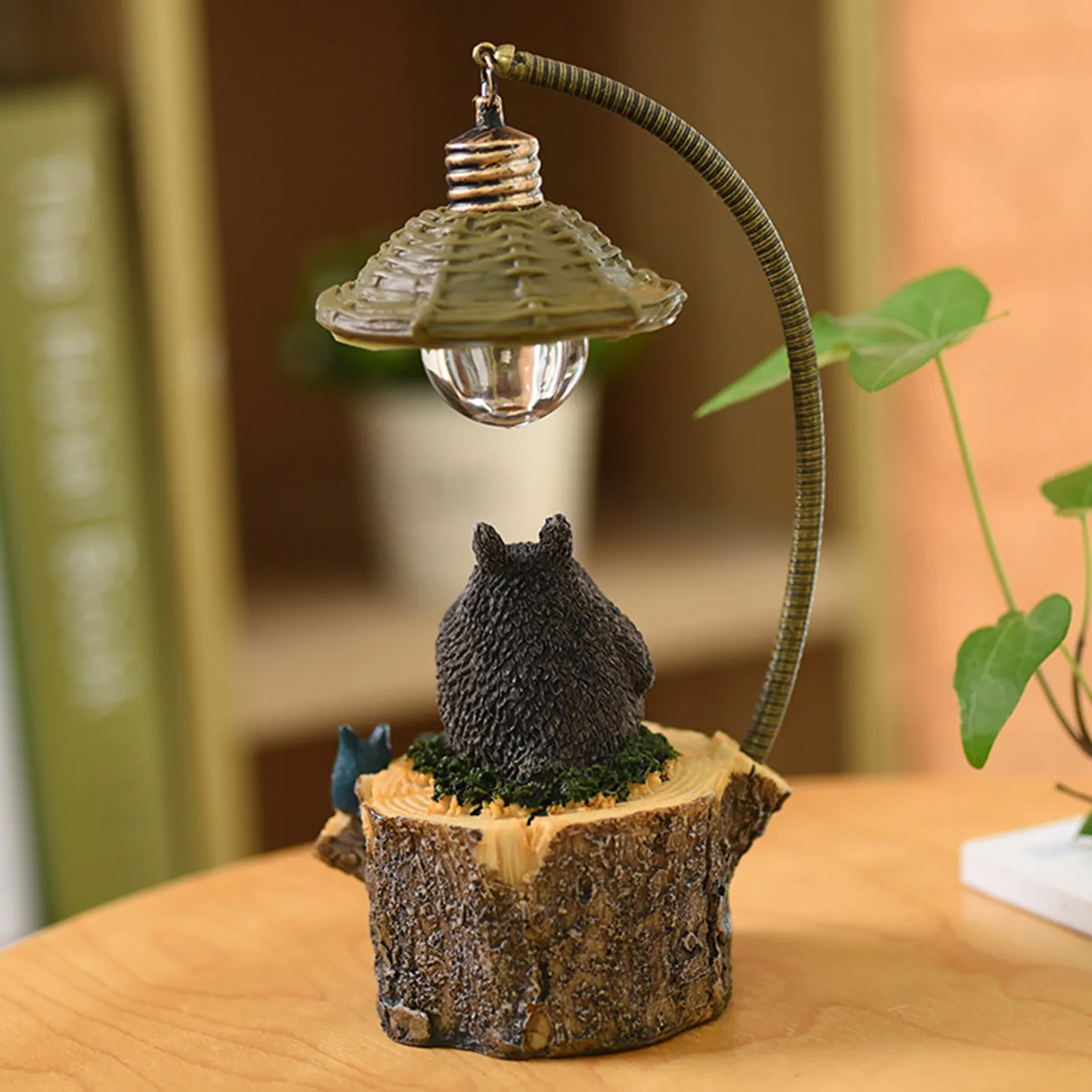 My Neighbor Totoro Led Night Light Kids Toys Figure Studio Ghibli Miyazaki  Hayao Resin Action Christmas Gift Buy Desk Lamp,Totoro Lamp,Resin Lamp  Product On | Hayao Miyazaki#39;s Totoro 3d Led Night Light