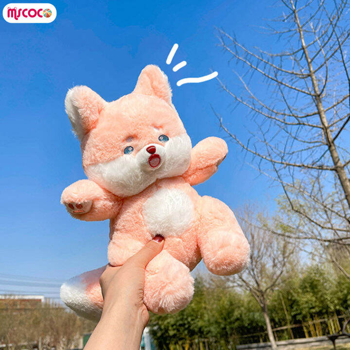 mscoco-หมอนของเล่นผ้ากำมะหยี่น่ารักสำหรับกอดเด็กทารกตุ๊กตาผ้ากำมะหยี่ของเล่นนุ่มนิ่มสัตว์