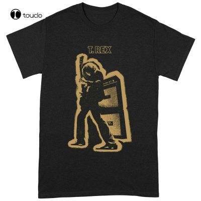T Rex T Shirt Electric Warrior Black Classic Rock Band Tee New Bolan 【Size S-4XL-5XL-6XL】