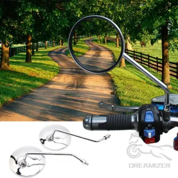 Universal 8 10MM motorcycle Mirror Scooter Round Rearview Mirrors
