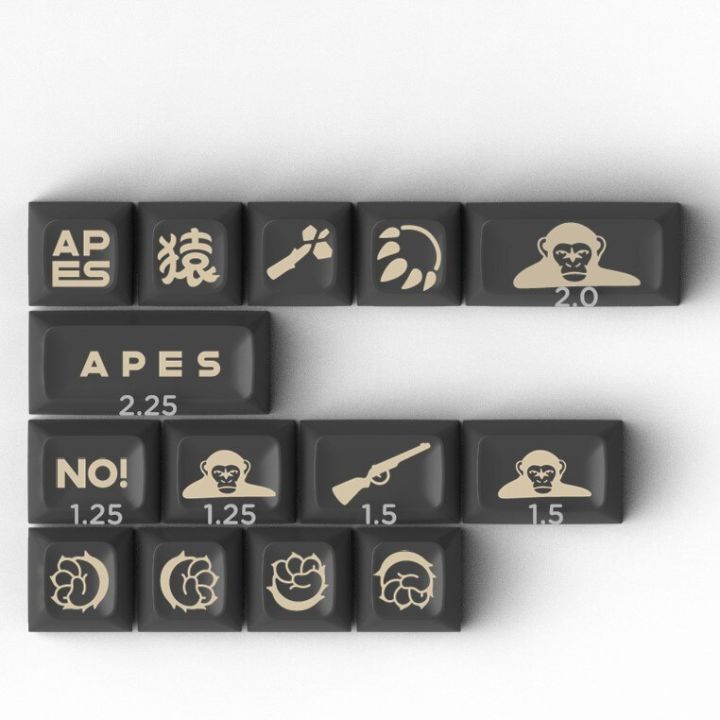 gmky-afsa-apes-keycap-abs-แบบยิงคู่สำหรับคีย์แคปสวิตช์-mx-เชอร์รี่สำหรับคีย์บอร์ดเล่นเกมแบบมีสาย-usb-กลไก