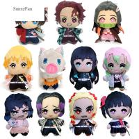 Sunnefan 15Cm Kamado Tanjiriu Kawaii Kamado Tanjiriou Toys ตุ๊กตาหุ้มขวด Pendat อะนิเมะปีศาจฆ่าเด็กของขวัญของเล่นกำมะหยี่ยัดไส้ตุ๊กตาผ้ากำมะหยี่พวงกุญแจผ้ากำมะหยี่ตุ๊กตาปีศาจฆ่า