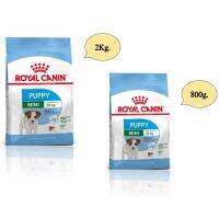 Royal Canin Puppy Mini โรยัล คานิน อาหารสุนัขแบบเม็ด สำหรับลูกสุนัขพันธุ์เล็ก 800g / 2Kg (สินค้าใกล้หมดอายุ)