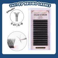 ขนตาช่อ ขนตาเรียงเส้น YY Arison Lashes 0.07C,0.07D