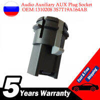 Audio Auxiliary AUX Plug Socket Fit สำหรับ Ford Focus 2005-2008 Mondeo Galaxy S-Max Transit 1310208 3S7T19A164AB