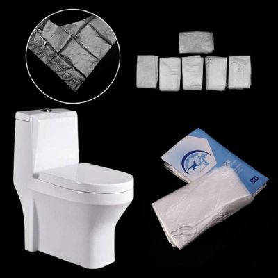 10Pcs Toilet Seat Covers Flush Away for Festival and Camping Flushable New