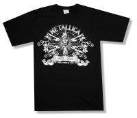 Metallica World แม่เหล็ก 2008 2009 Tour สีดำ T เสื้ออย่างเป็นทางการ Ca Ca