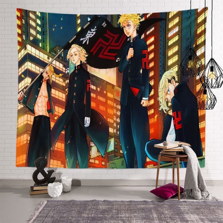 Durara!! Shizuo Heiwajima x Izaya Anime Tapestry Art Wall Hanging Sofa  Table Bed Cover Wall Picture Beach Blanket Home Dorm Room Decoration Gift  (F.80 x 60 inch/200 x 150 cm) : Amazon.de: