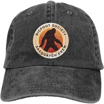 Bigfoot Sasquatch Unisex Vintage Adjustable Baseball Cap Denim Dad Hat