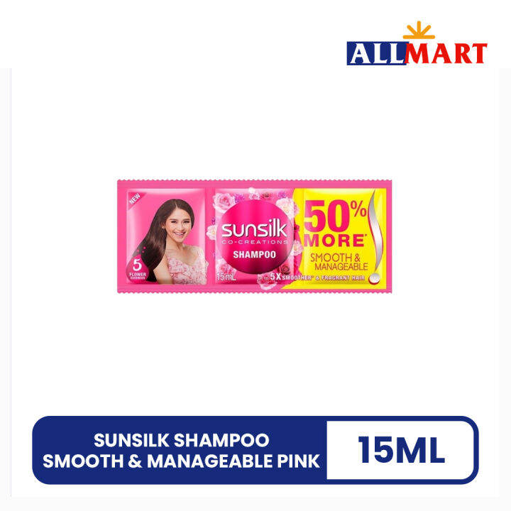 Sunsilk Shampoo Smooth Manageable Pink Ml Lazada Ph