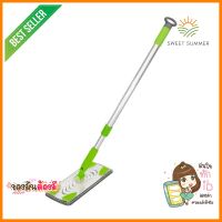 ไม้ม็อบดันฝุ่นด้ามปรับระดับได้ WIPER 10 นิ้ว WILMA สีเขียวWIPER DUST MOP WITH ADJUSTABLE HANDLE WILMA 10IN GREEN **ราคารวม Vat แล้วค่ะ ไม่มีบวกเพิ่ม**