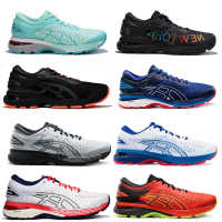 Asics รองเท้าวิ่ง GEL-KAYANO K25มืออาชีพ,รองเท้าวิ่งรองเท้าอินเทรนด์ลำลองใส่รองเท้ากีฬาน้ำหนักเบาสำหรับผู้ชายและผู้หญิง