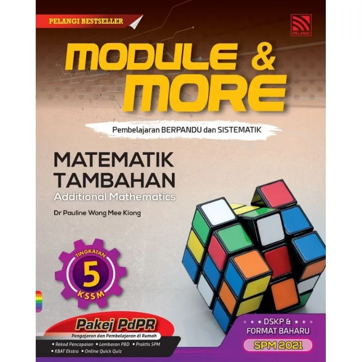 Mh Buku Latihan Module More Kssm 2021 Matematik Tambahan Tingkatan 5 Dwi Bahasa Lazada