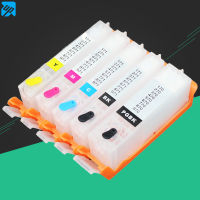 5PCS PGI-570 CLI-571 refillable ink cartridges For canon MG5750 MG5751 MG5752 MG5753 MG6850 MG6851 MG6852 MG6853 TS5055 PGI570