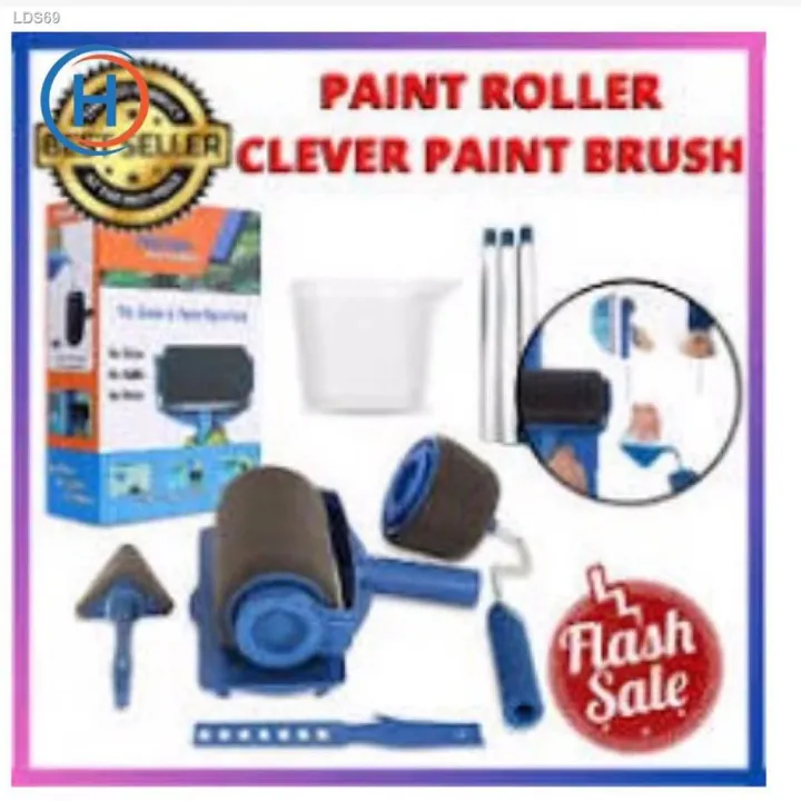 HEKKAW 6 in 1 Paint Roller Set Tool Set Clever Paintbrush Lazada PH