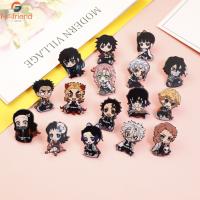 【DT】hot！ Wholesale Demon Slayer Anime Role Brooch Pins for Man Birthday Kids