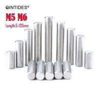 Qintides หมุด M5 M6แบบขนานความแม่นยำสแตนเลสสตีลสูง Length5-120mm Gb119ของขาทรงกระบอก