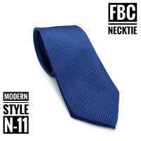 N-11 เนคไทสำเร็จรูปสีกรม ไม่ต้องผูก แบบซิป Men Zipper Tie Lazy Ties Fashion (FBC BRAND)ทันสมัย เรียบหรู มีสไตล์