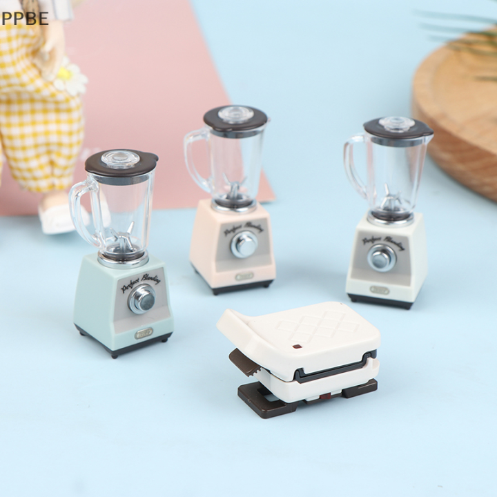 ppbe-บ้านตุ๊กตาขนาดเล็กเพื่อการตกแต่งห้องครัวแบบจำลองไฟฟ้าของเล่นตุ๊กตา