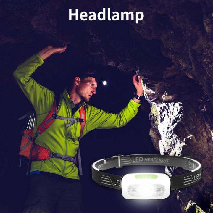 rechargeable-led-headlight-motion-sensor-head-lamps-outdoor-wide-beam-waterproof-flashlight-for-adults-rechargeable-headlamp-long-standby-flashlight-for-forehead-superb