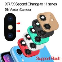 Iphone Xs Max Case 11 Pro Fake Camera Lens - Camera Lens Flash Cover Glass Case - Aliexpress