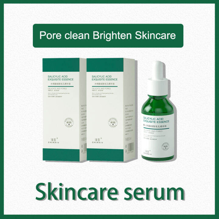 Salicylic acid facial serum 30ml Shrink pores Cleanses skin removes