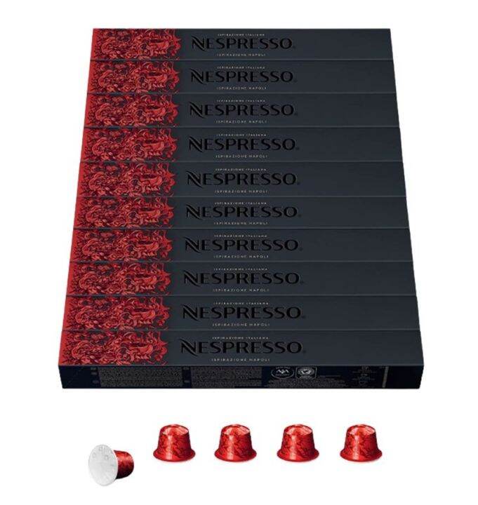 Nespresso Ispirazione Napoli Ground Coffee Capsule เนสเพรสโซ อิซปิราซิ