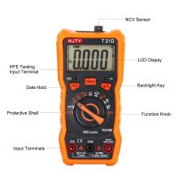 Digital Auto-Ranging Multimeter Tester 6000 Counts NCV Electrical Voltmeter Avometer Car Battery Circuit AC/DC Voltage With Box